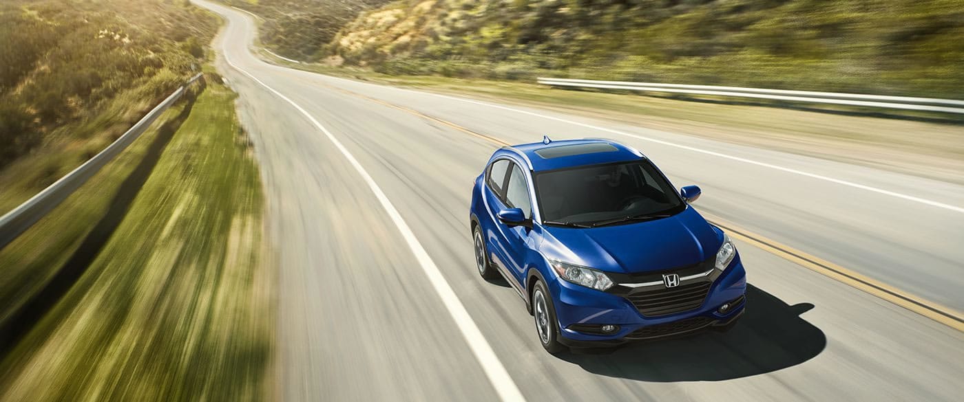 2018 Honda HR-V Blue Front Exterior